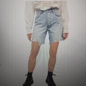FREE PEOPLE SEQUOIA SHORT - VINTAGE DENIM - Size: 30